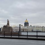 Санкт-Петербург, фото отдыхающего в ноябре