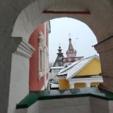 Звенигород, фото отдыхающего в ноябре