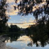 Ленинградская область, фото отдыхающего в ноябре