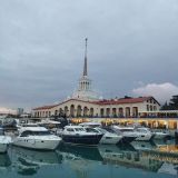 Большой Сочи, фото отдыхающего в декабре