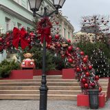 Москва, фото отдыхающего в декабре