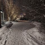 Мурманск, фото отдыхающего в декабре