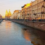 Санкт-Петербург, фото отдыхающего в декабре