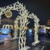 Санкт-Петербург, фото отдыхающего в декабре