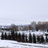 Саранск, фото отдыхающего в декабре