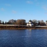 Псков, фото отдыхающего в декабре