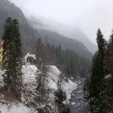 Горнолыжные курорты России, фото отдыхающего в декабре