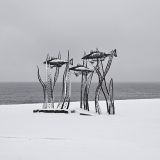 Петрозаводск, фото отдыхающего в декабре