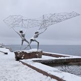 Петрозаводск, фото отдыхающего в декабре