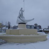 Петрозаводск, фото отдыхающего в декабре