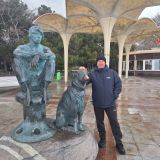 Южный берег Крыма, фото отдыхающего в декабре