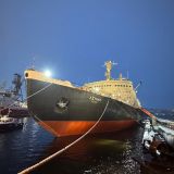 Мурманская область, фото отдыхающего в декабре