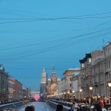 Санкт-Петербург, фото отдыхающего в январе