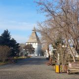 Астрахань, фото отдыхающего в январе