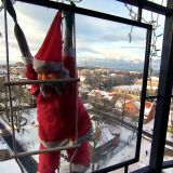 Балтийское море, фото отдыхающего в январе