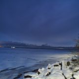 Ленинградская область, фото отдыхающего в январе