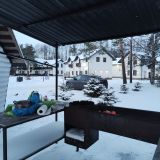 Ленинградская область, фото отдыхающего в январе