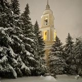 Коломенский район, фото отдыхающего в январе