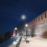 Нижегородская область, фото отдыхающего в декабре