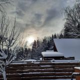 Глэмпинг A-frame с чаном или с купелью, фото гостя