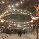 Пятигорск, фото отдыхающего в январе