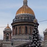 Санкт-Петербург, фото отдыхающего в январе