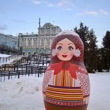 Рязанская область, фото отдыхающего в январе