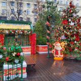 Москва, фото отдыхающего в декабре