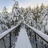 Валдай, фото отдыхающего в декабре
