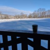 Кавказ, фото отдыхающего в январе