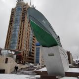 Кубань, фото отдыхающего в январе