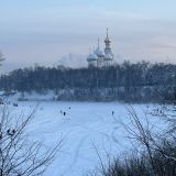Вологда, фото отдыхающего в январе