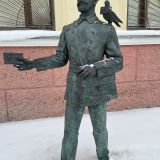 Вологда, фото отдыхающего в январе