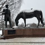 Вологда, фото отдыхающего в январе