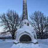 Вологда, фото отдыхающего в январе