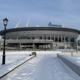 Санкт-Петербург, фото отдыхающего в январе