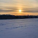 Санкт-Петербург, фото отдыхающего в январе