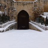 Кавказ, фото отдыхающего в январе