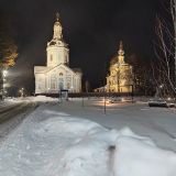 Торопец, фото отдыхающего в январе