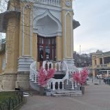 Кавказ, фото отдыхающего в январе