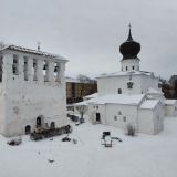 Псков, фото отдыхающего в январе