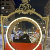 Красноярск, фото отдыхающего в январе