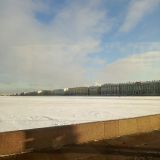 Санкт-Петербург, фото отдыхающего в январе