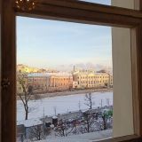 Санкт-Петербург, фото отдыхающего в январе