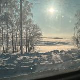 Ульяновская область, фото отдыхающего в январе