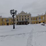 Тверская область, фото отдыхающего в январе