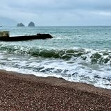 Крым, фото отдыхающего в январе