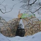 Московская область, фото отдыхающего в январе