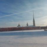 Санкт-Петербург, фото отдыхающего в январе