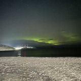 Мурманская область, фото отдыхающего в январе